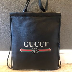 Gucci string bag
